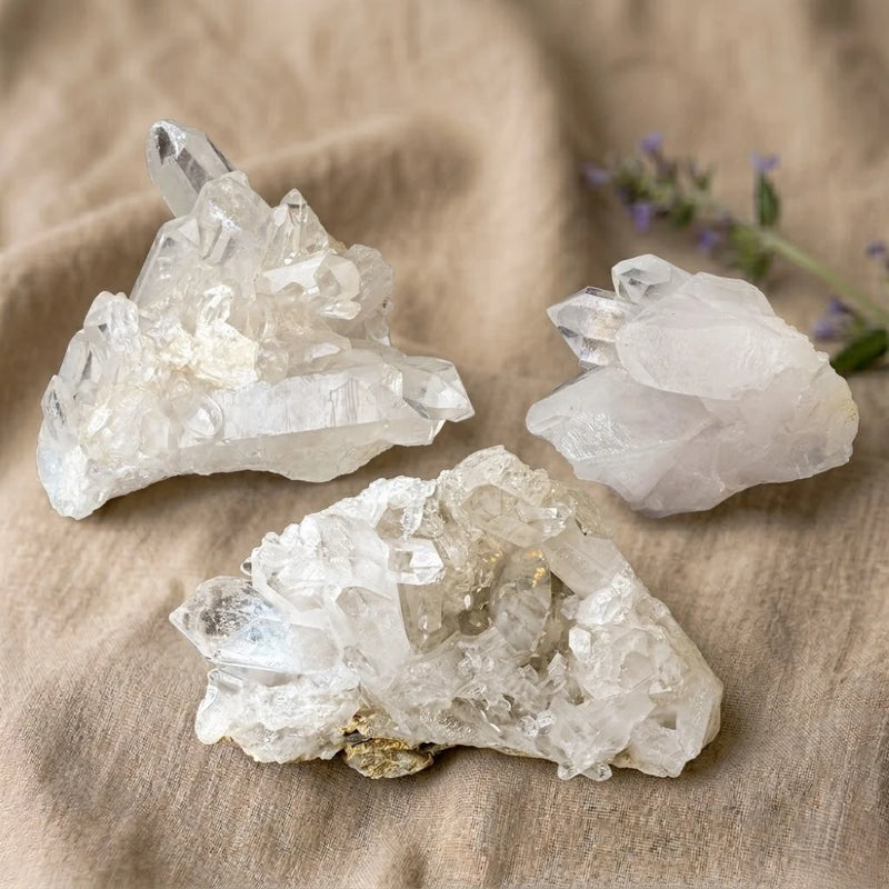 AAA Grade Clear Quartz Cluster