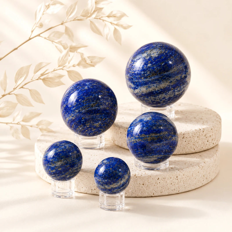 Lapis Lazuli Spheres