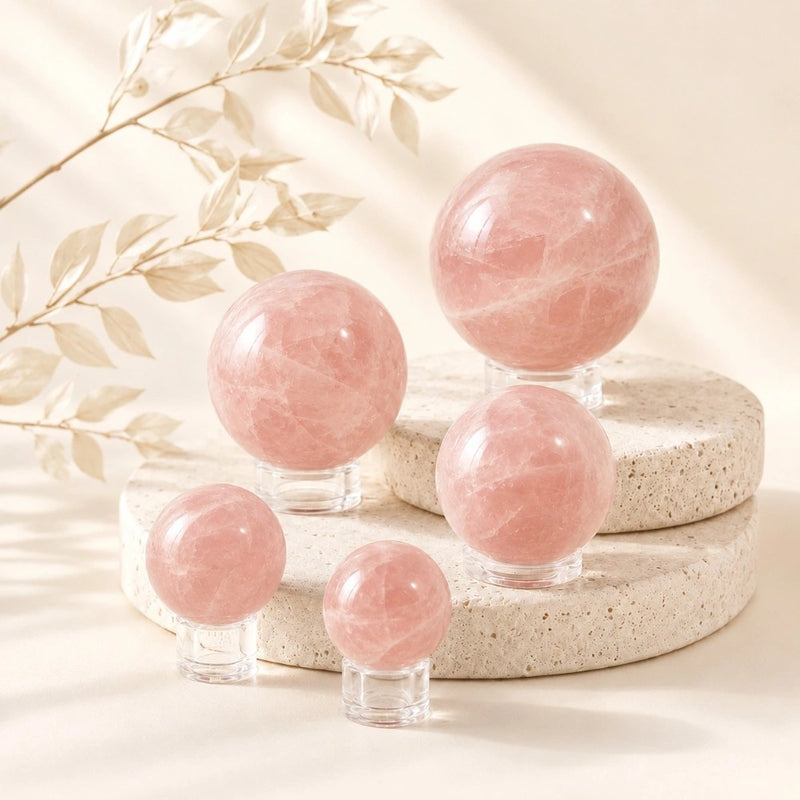 Rose Quartz Sphere