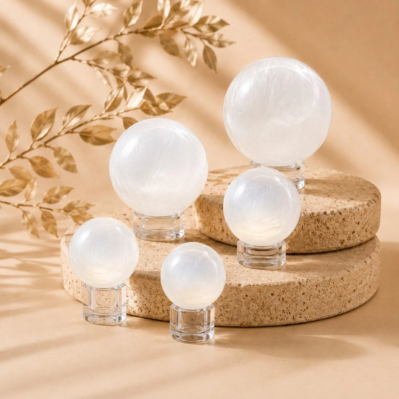 Selenite Spheres