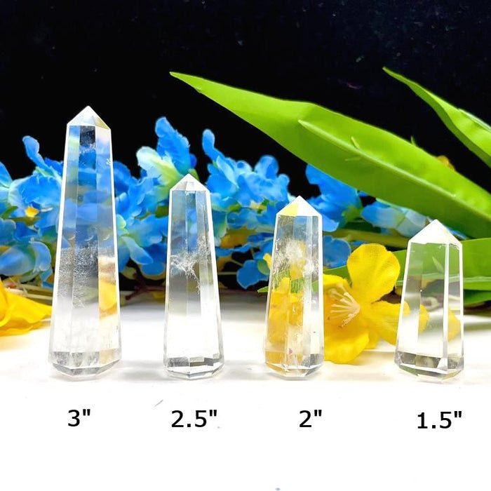 Clear Quartz Tower